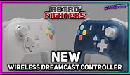 NEW WIRELESS DREAMCAST CONTROLLER BY RETRO FIGHTERS!