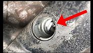 How to remove a ignition lock on 72-75 Baywindow
