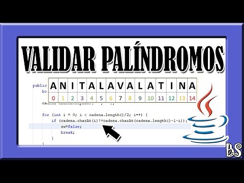 JAVA - Solución de ejercicios - Validar palíndromos