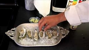 Raw Oysters on the Half Shell Recipe