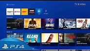 TV & Video | Introducing Its New Home on PS4