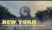 [4K] Walking NYC: Walking Flushing Park Queens, New York City