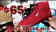 Puma Suede Mid "Maroon" HD Review + On-Foot!!!