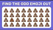 Find the ODD One Out! Emoji Quiz | Easy, Medium, Hard