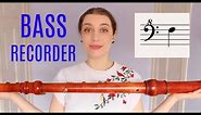 All the notes on the BASS recorder! | Team Recorder