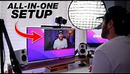 My Work From Home YouTube Desk Setup! (Record, Live Stream, Editing Setup)