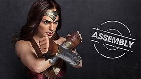 Hyper-real Wonder Woman Bust Unboxing (Queen Studios)