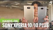 Sony Xperia 10 and 10 Plus hands-on review