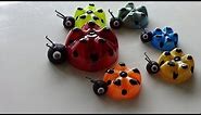 Recycled Art Ideas for Kids: Ladybug's Family from Plastic Bottles | DIY Recycled Bottles Crafts
