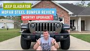 Jeep Gladiator: MOPAR Winch-Capable Steel Front Bumper Review