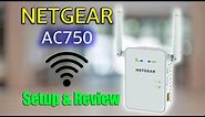 NETGEAR AC750 WiFi Range Extender | Setup & Review