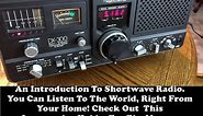 An Introduction To Shortwave Radio. A neat hobby you can get into cheap!