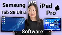 Are Samsung's New Tablets Better Than iPads? | Samsung Tab S8 Ultra vs iPad Pro SOFTWARE Experience