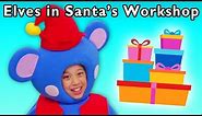 Christmas Present Party | Elves in Santa's Workshop + More | Mother Goose Club Phonics Songs