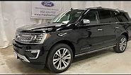 Black 2020 Ford Expedition PLATINUM MAX Review - MacPhee Ford