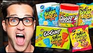 Tasting Every Flavor Of Sour Patch Kids
