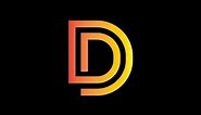 Adobe Illustrator | How to Create Letter D Logo Design