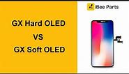 GX Solft OLED VS GX Hard OLED - iPhone X Aftermarket Screen Comparision