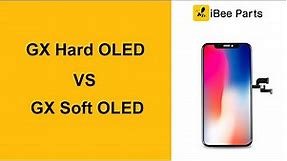 GX Solft OLED VS GX Hard OLED - iPhone X Aftermarket Screen Comparision