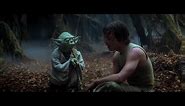 Empire Strikes Back Yoda training Luke part 3 "Try not. Do. Or do not. There is no try." (HD)