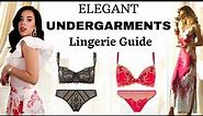 Feminine Undergarments : Lingerie Guide : Bra, Underwear, Shapewear...etc | How to choose lingerie?