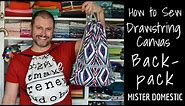 How to Sew a Drawstring Canvas Backpack with Mx Domestic