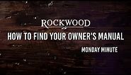 How To Find Your Owner's Manuals Rockwood