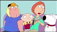 Family Guy - Evil Stewie Holds His Family Hostage