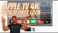 Apple TV 4K tvOS 17 First Look