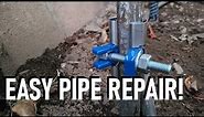 Easily Repair Leaks with a Pipe Repair Clamp!