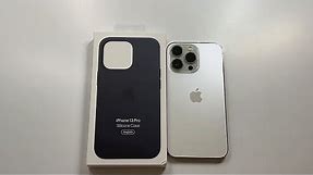 Official Apple Silicone Case Midnight for iPhone 13 Pro Unboxing and Review