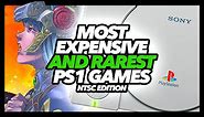 Most Expensive And Rarest PS1 Games