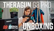 Theragun G3 Pro Percussive Therapy Device Unboxing | Sigma Sports