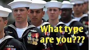 The 5 types of Males in the Navy