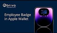 Employee Badge in Apple Wallet