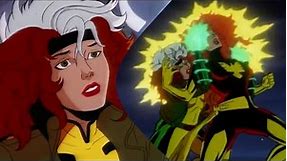 Rogue (Anna Marie) Powers & Fight Scenes | X-Men: Animated Series