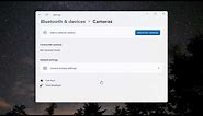 How to Change Camera Settings on Windows 11