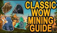 The BEST All-In-One Mining Guide - 1-300 Profession Guide - Classic WoW - World of Warcraft Vanilla
