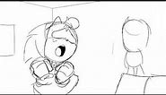SONIC UNDERGROUND REVAMP | Amy Rose 'MUSICAL NUMBER' Animatic Test