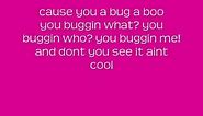 Bug-A-boo with lyrics