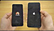 Huawei P10 vs iPhone 7 Plus - Speed Test! (4K)