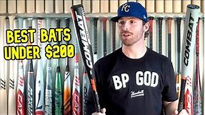 Best CHEAP Baseball Bats of 2023 | BBCOR/USSSA (under $200)