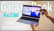 Samsung Galaxy Book 2 Pro 360 Review - NoteTaking, Gaming, Student Perspective