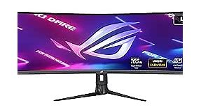 ASUS ROG Strix 49” Ultra-wide Curved HDR Gaming Monitor (XG49WCR) - Dual QHD 32:9 (5120 x 1440), 165Hz, Extreme Low Motion Blur Sync, USB-C, RJ45, DisplayHDR400, 90% DCI-P3, Dual Input-KVM Switch