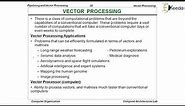Vector Operations - Pipeline and Vector Processing - Computer Organization and Architecture