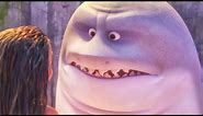 Moana - Maui Transforms into Funny Shark