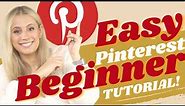 How To Use Pinterest for BEGINNERS (2022 Tutorial ) // How Pinterest Works!