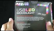 Tzumi Usb LED mood light unboxing