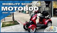 ⭐️ 4 Wheel Electric Mobility Scooter | 800W 48V | REVIEW | 2021