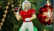 Personalized Football Christmas Ornaments 2022